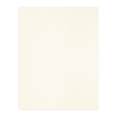 Blank 2nd Sheet Letterhead, 8.5 x 11, CLASSIC® Laid Natural White 24# Stock