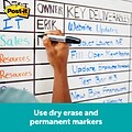 Post-it Flex Write Surface, The Permanent Marker Whiteboard Surface, 4 x 3 (FWS4X3)