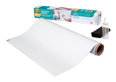 Post-it® Flex Write Surface, The Permanent Marker Whiteboard Surface, 3 x 2 (FWS3X2)