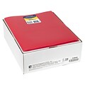 C-Line 3-Pocket Portfolio Folder, Red, Box of 24 (CLI33944)