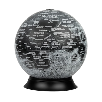 National Geographic Illuminated Moon Globe, 12 Diameter (RE-83522)