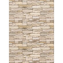 Teacher Created Resources Better Than Paper Bulletin Board Paper Roll, Stacked Stone, 4-Pack (TCR323