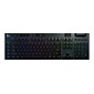 Logitech G915 LIGHTSPEED Wireless RGB Mechanical Gaming Keyboard, GL Tactile, Black (920-008902)
