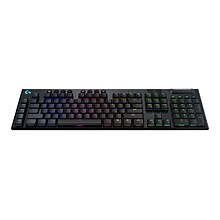 Logitech G915 LIGHTSPEED Wireless RGB Mechanical Gaming Keyboard, GL Tactile, Black (920-008902)