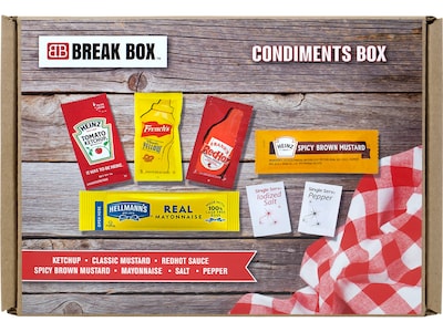 Break Box Condiment Box, 515/Pack (700-00074)