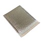 6" x 11" Cool Foil Insulated Self-Sealing Bubble Mailer, Silver, 100/Box (MB6X11SS)