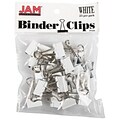 JAM Paper Office Starter Kit, White, Stapler, Tape Dispenser, Paper Clips & Binder Clips, 4/Pack (33