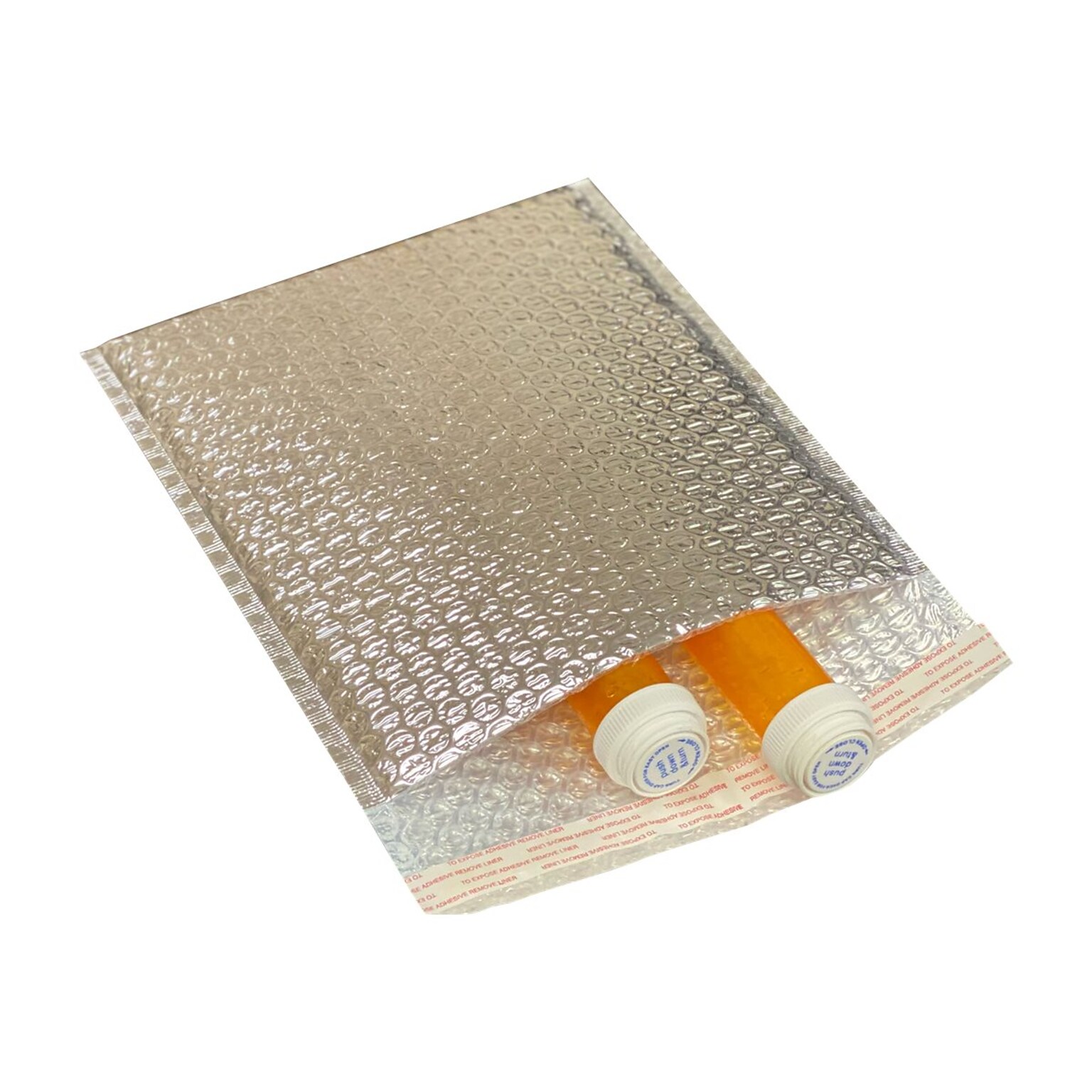 15 x 17 Cool Foil Insulated Self-Sealing Bubble Mailers, 50/Box (MB15X17SS)