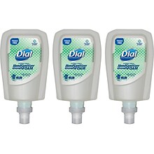 Dial Professional FIT Antibacterial Foaming Hand Sanitizer, Refill, 33.8 Fl. Oz., 3/Carton (DIA16694