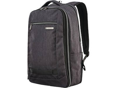 Samsonite Modern Utility Laptop Backpack, Charcoal/Charcoal Heather Polyester (126445 -5794)