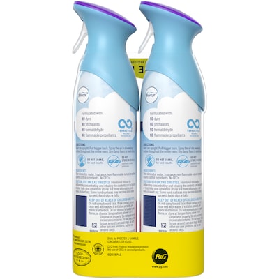 Febreze Odor-Fighting Air Freshener, Spring & Renewal Scent, 8.8 oz., 2/Pack (97805)