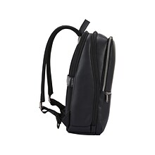 Samsonite Classic Laptop Backpack, Black Leather (126036-1041)