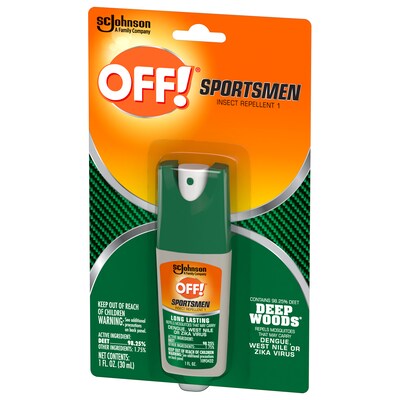 OFF! Deep Woods Sportsmen I Spray for Mosquitos, Odorless, 1 oz. (317188)