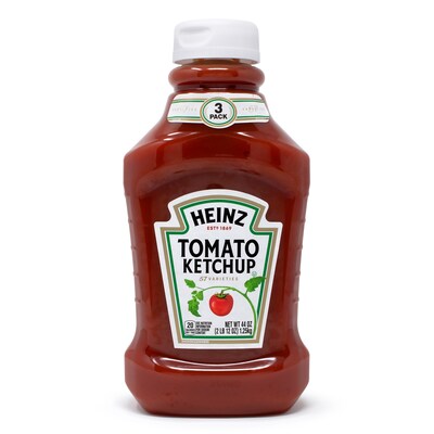 Heinz Tomato Ketchup, 44 oz., 3/Pack (220-00499)