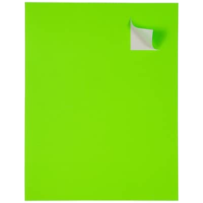 JAM Paper® Square Address Labels, 2 x 2, Neon Green, 120/Pack (367831072)