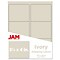 JAM Paper® Shipping Address Labels, Large, 3 1/3 x 4, Ivory, 120/Pack (17966069)