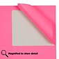 JAM Paper Laser/Inkjet Address Label, 4" x 3 3/8", Ultra Pink, 6 Labels/Sheet, 12 Sheets/Pack (302725799)