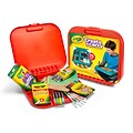 Crayola Create & Carry 2-in-1 Desk & Carry Case Art Set (BIN46814)