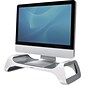 Fellowes I-Spire Series Monitor Stand, Up to 21", White/Gray (9311101)