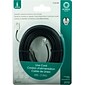 Power Gear 76580 25' Telephone Line Cord, Black