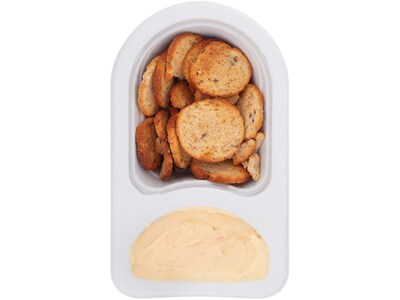 Philadelphia Bagel Chips & Cream Cheese Dip, Garden Vegetable, 2.5 oz., 5/Pack (62352)