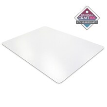 Craftex CraftTex® Plastic Desk Pad, 29 x 59, Clear (FRCRAFT2949RA)