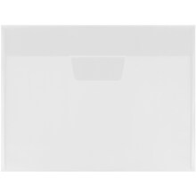 JAM Paper Plastic Envelopes with Tuck Flap Closure, Letter Booklet, 8.875 x 12, Clear, 12/Pack (SE35