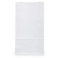 JAM Paper Kraft Lunch Bags, Small, 8" x 4.25" x 2.25", White, 25/Pack (690KRWH)