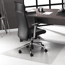 Floortex Cleartex Ultimat Carpet Chair Mat, 48 x 60, Medium-Pile, Clear (1115023TR)