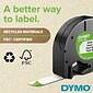 DYMO LetraTag 12331 Variety Pack Label Maker Tape, 1/2" x 13', Assorted Colors, 3/Pack (12331)