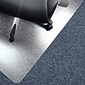 Floortex® Advantagemat® Anti-Microbial 48" x 60" Rectangular Chair Mat for Carpets up to 3/8", Vinyl (AB1115026EV)