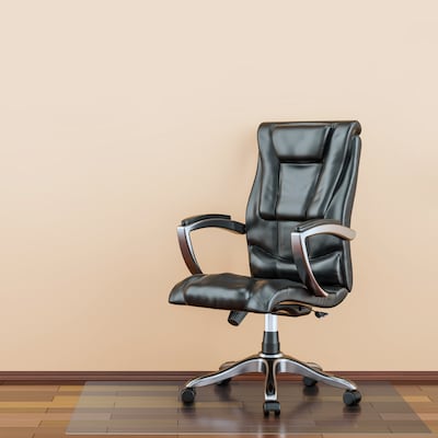 Floortex® Megamat® Extra Thick 35" x 47" Rectangular Chair Mat for Hard Floors & Carpets, Polycarbonate (FCM12895ER)