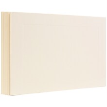 JAM Paper Smooth Personal Notecards, Ivory, 500/Box (0175995B)