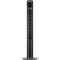 BLACK+DECKER 46 in. 3-Speed Oscillating Oscillating Tower Fan with Remote, Black (BFTR146)