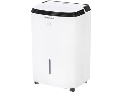 Honeywell Smart 50-Pint Portable Dehumidifier, WiFi Enabled, Covers up to 3000 sq. ft., White (TP50AWKN)