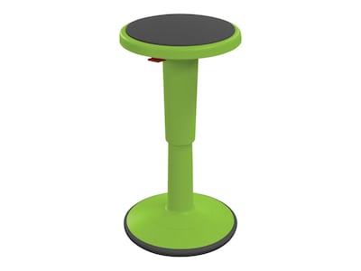 MooreCo Hierarchy Grow Plastic School Chair, Green (50970-Green)