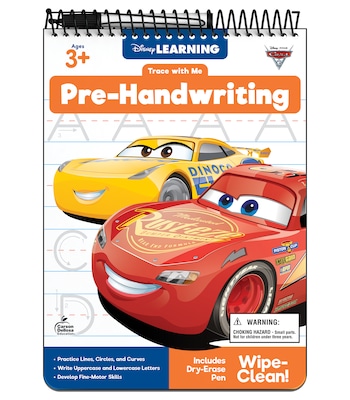 Disney Learning Trace with Me, Paperback Activity Pad Pre-Handwriting (705382)