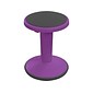 MooreCo Hierarchy Grow Plastic School Chair, Purple (50960-Purple)
