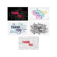 Better Office Thank You Cards with Envelopes, 4 x 6, Assorted Colors, 100/Pack (64523)