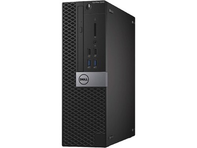 Dell OptiPlex 5040 Refurbished Desktop Computer, Intel Core i5-6400, 16GB Memory, 480GB SSD, Windows