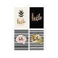 Better Office Hello Cards with Envelopes, 6 x 4, Assorted Colors, 100/Pack (64561)