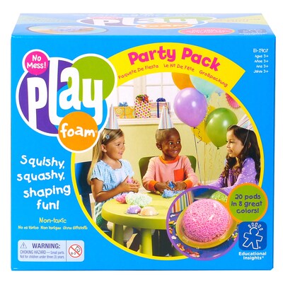 Educational Insights Playfoam Party Pack, 20 Pieces (EI-1907)