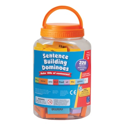 Educational Insights® Sentence-Building Dominoes, 228 Pieces (EI-2943)