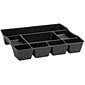 Rubbermaid Plastic Drawer Organizer, Black (21864)