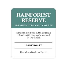 Copper Moon Rainforest Reserve Organic Caramel Ground Coffee, Dark Roast, 12 oz. (205345 - BAG)