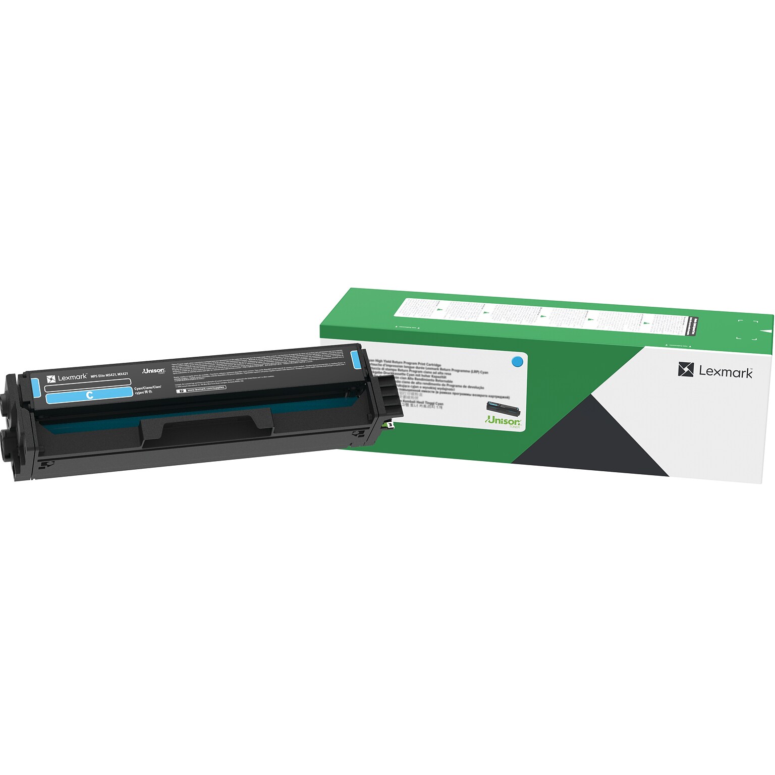 Lexmark C341XC0 Cyan Extra High Yield Toner Cartridge, Prints Up to 4,500 Pages