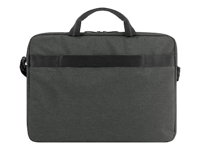 Solo Downtown 15.6" Laptop Briefcase, Gray Polyester (UBN126-10)