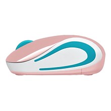 Logitech M187 Ambidextrous Wireless Optical USB Mouse, Multicolored (910-005364)