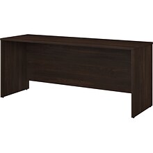 Bush Business Furniture Office 500 72W Credenza Desk, Black Walnut (OFD272BW)