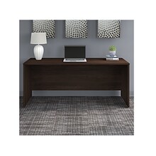 Bush Business Furniture Office 500 72W Credenza Desk, Black Walnut (OFD272BW)
